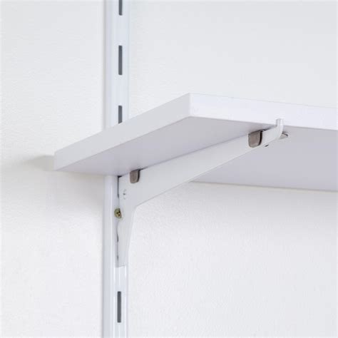 metal single track bracket|track mounted shelf brackets.